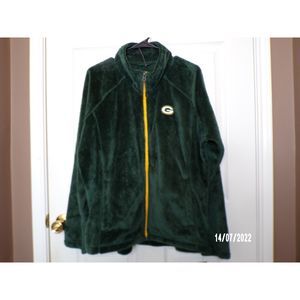 NWT Green Bay Packers Womens Velour Full Zip Jacket